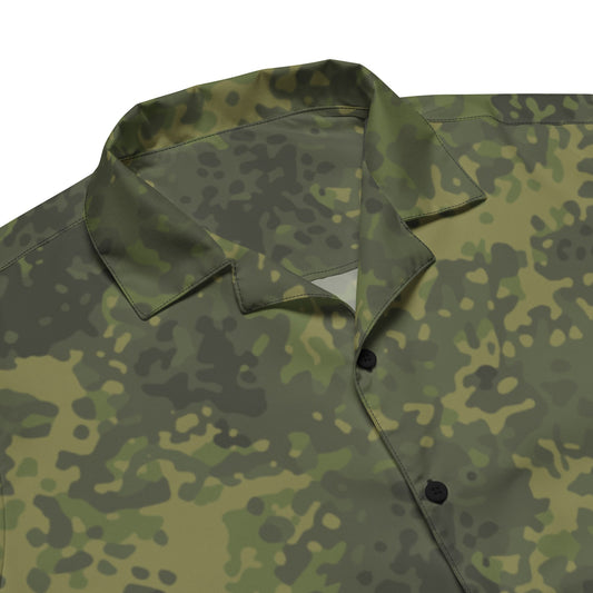 German Flecktarn Tropical CAMO Unisex button shirt - Button Shirts