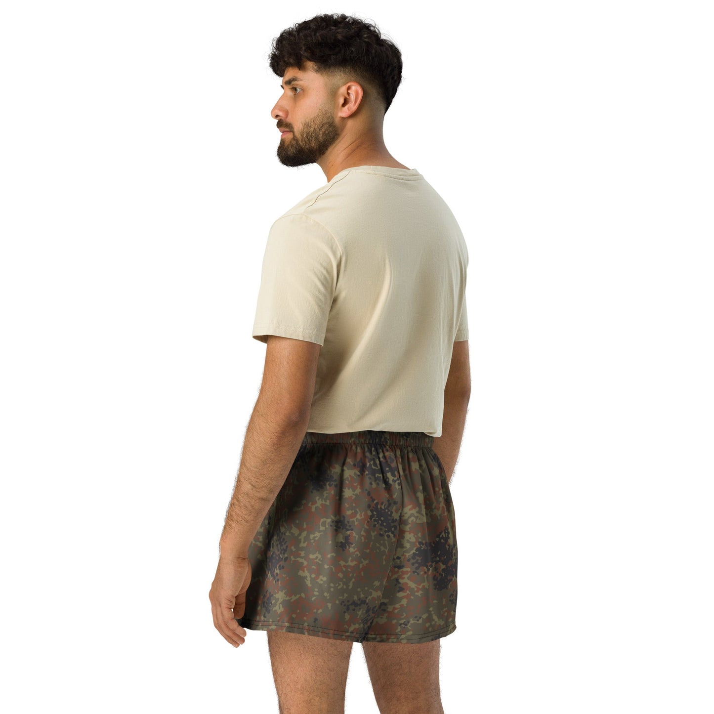 German Flecktarn CAMO Unisex Athletic Shorts