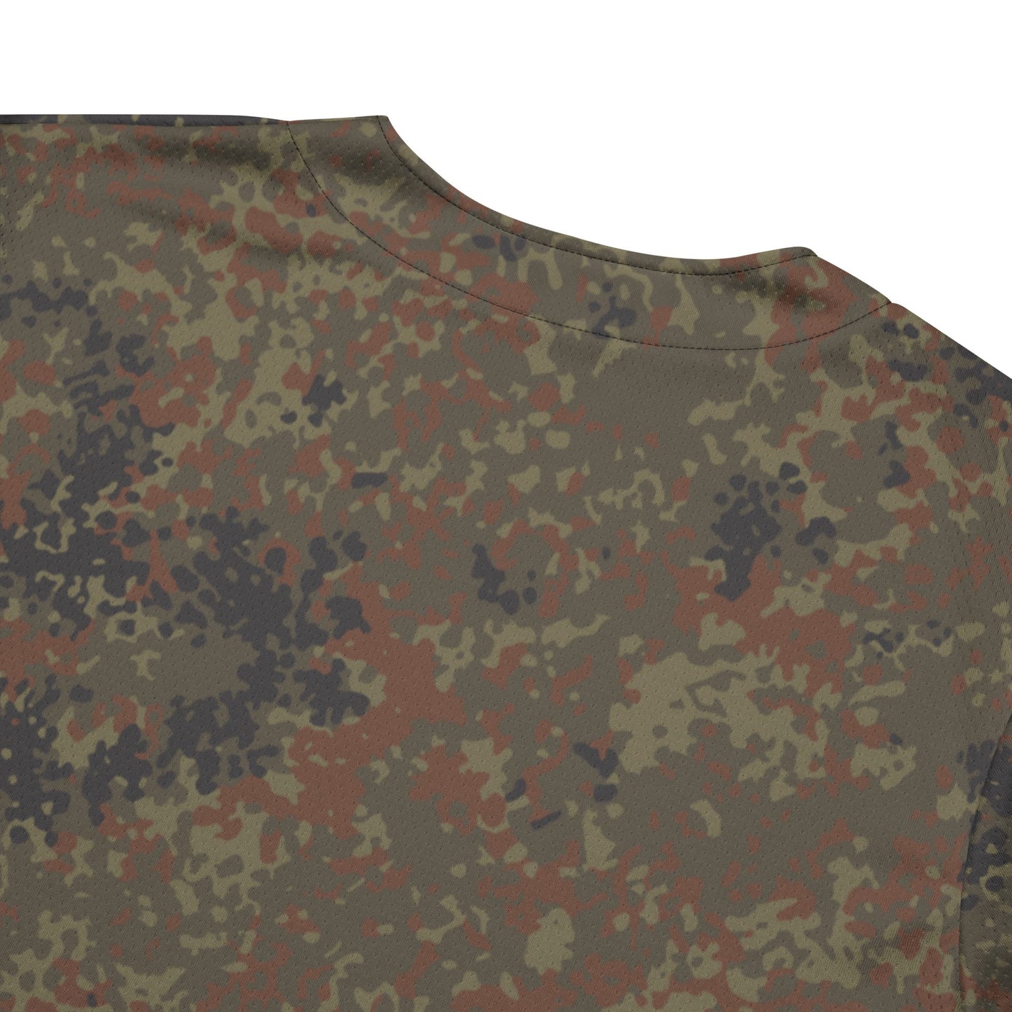 German Flecktarn CAMO Unisex Baseball Jersey