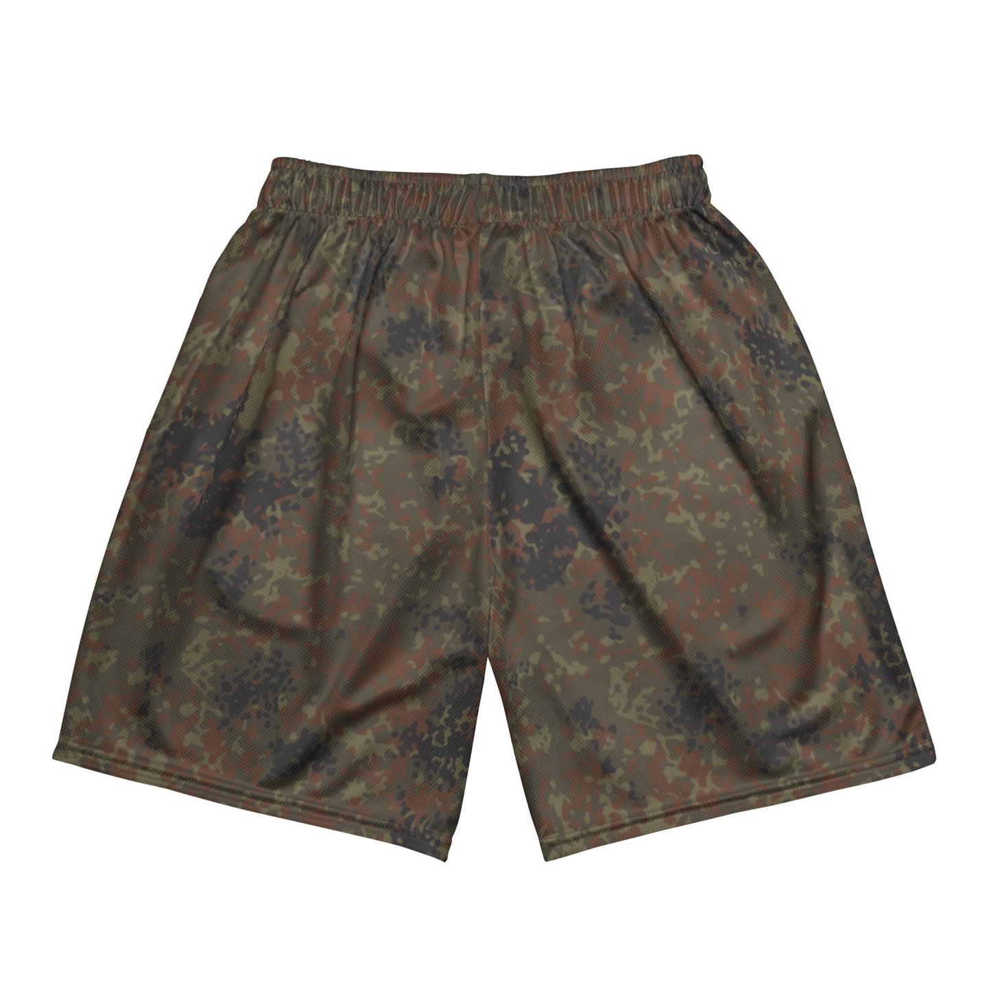 German Flecktarn CAMO Unisex Mesh Shorts