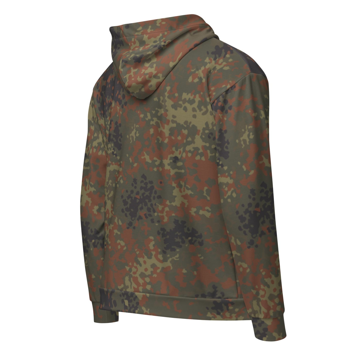 German Flecktarn CAMO Unisex zip hoodie Zip Hoodies