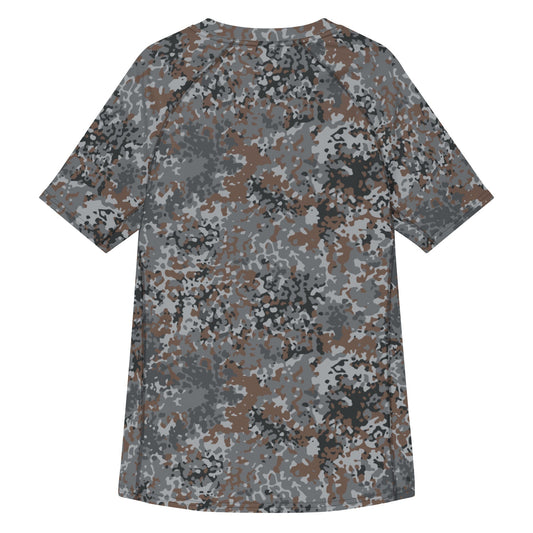 German Flecktarn Urban CAMO Mens Short-Sleeve Rash Guard