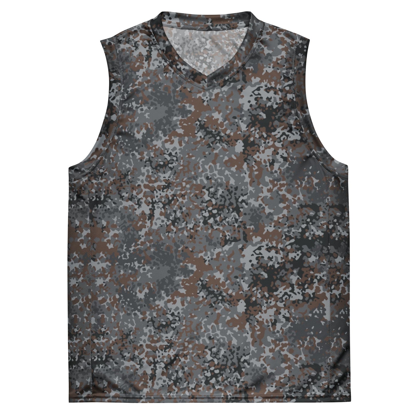 German Flecktarn Urban CAMO Unisex Basketball Jersey