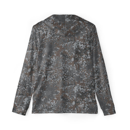 German Flecktarn Urban CAMO Unisex Sports Warmup Hoodie