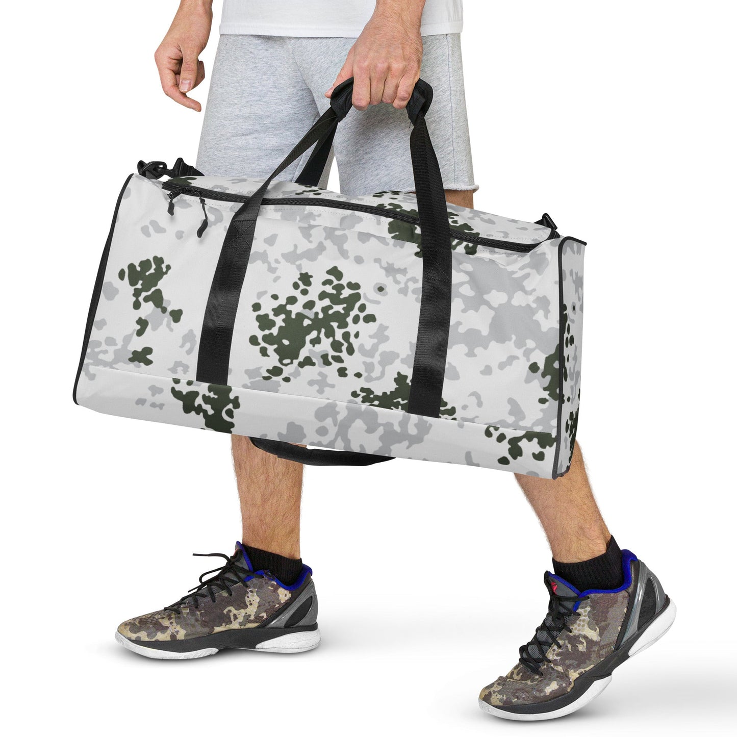 German Flecktarn Winter CAMO Duffle bag - Bags