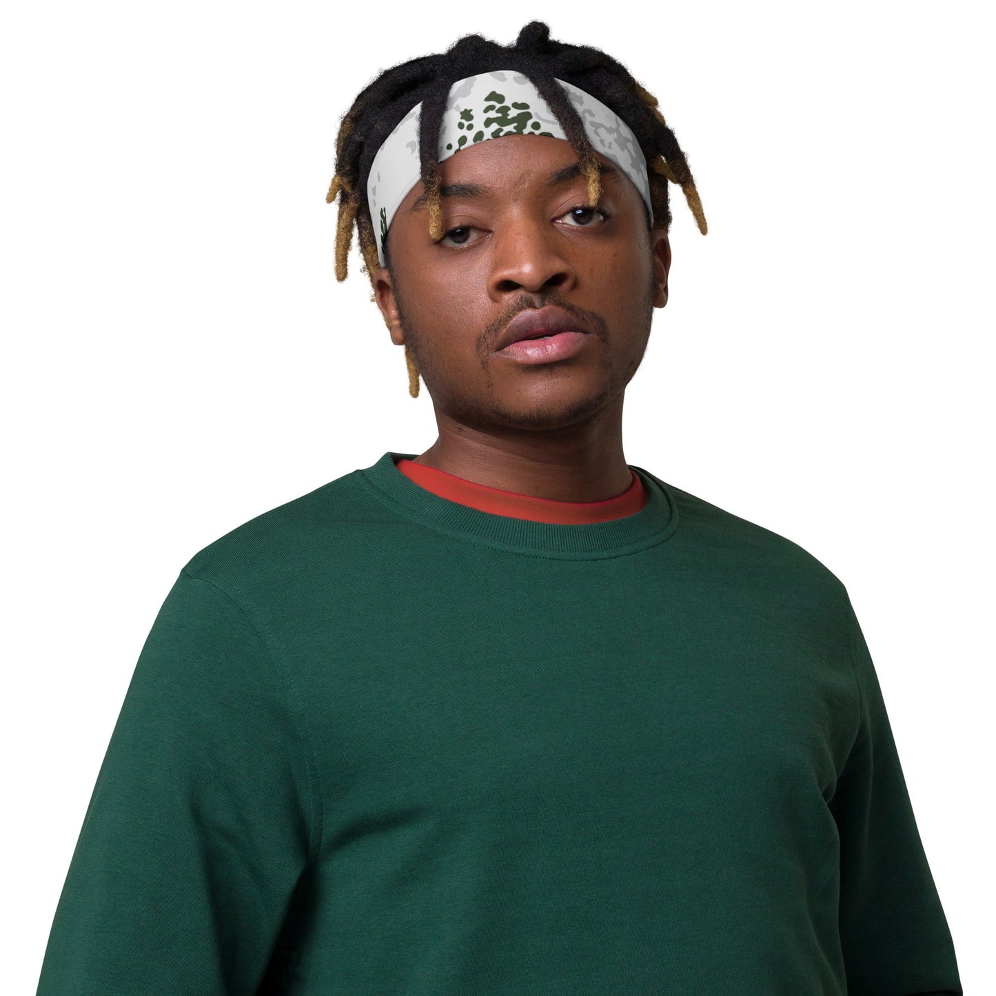 German Flecktarn Winter CAMO Headband - Headbands