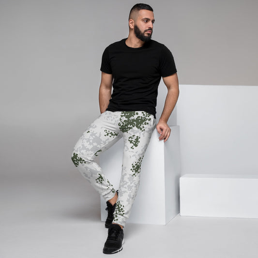 German Flecktarn Winter CAMO Mens Joggers