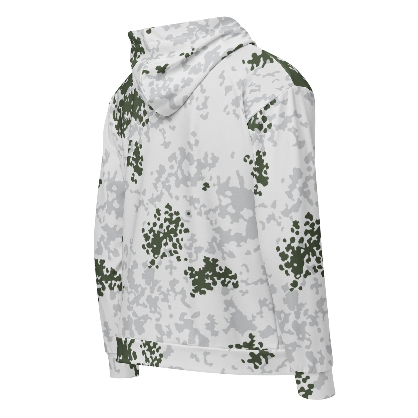 German Flecktarn Winter CAMO Unisex zip hoodie Zip Hoodies