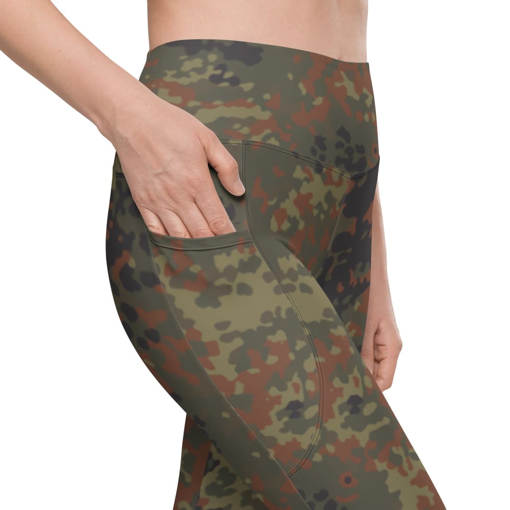 CAMO HQ - Street Fighter Allied Nations CAMO Women's Leggings with pockets