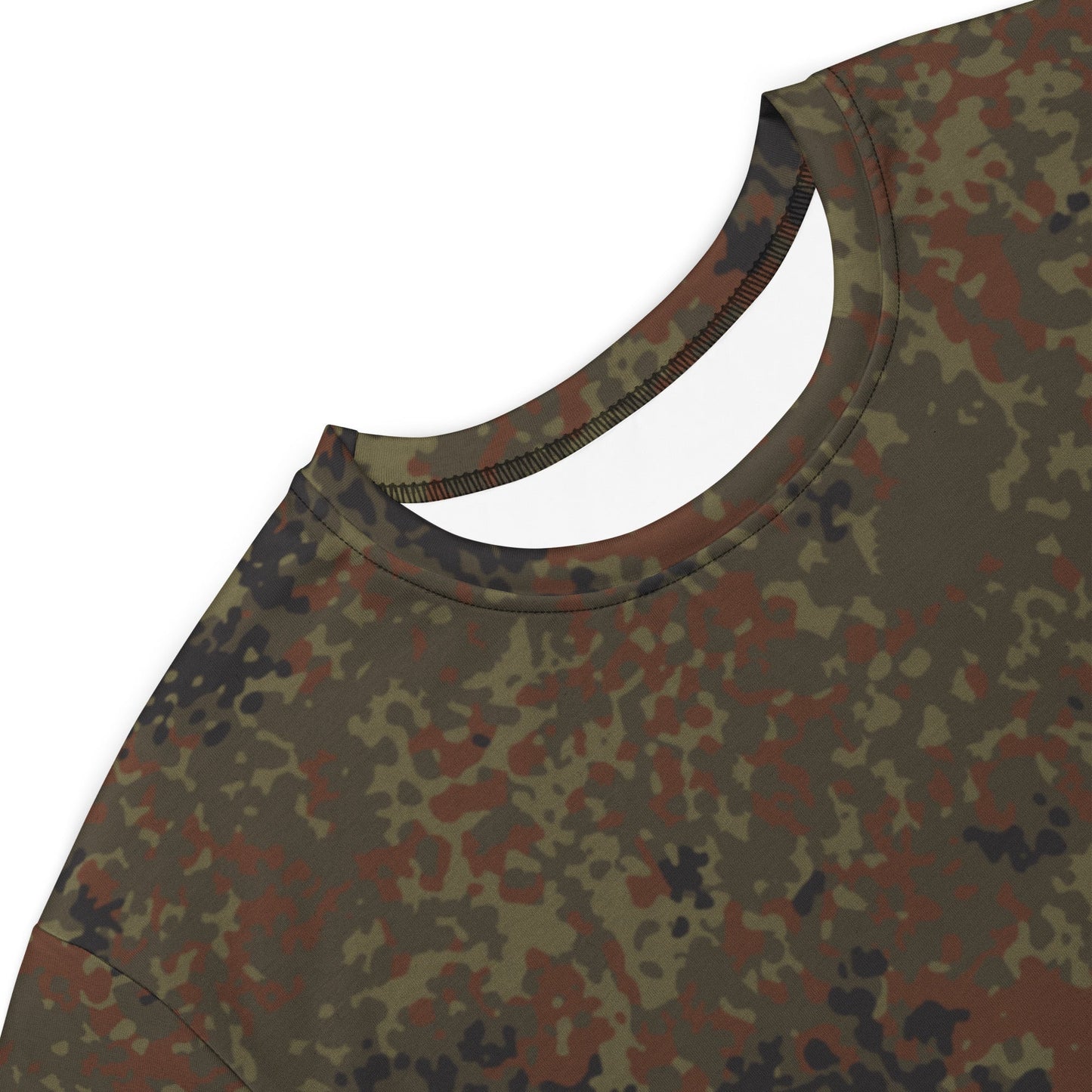 German Flecktarn CAMO Womens T-Shirt Dress