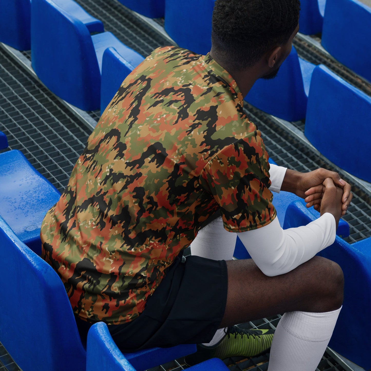 German Leibermuster Autumn CAMO unisex sports jersey - Sports Jerseys