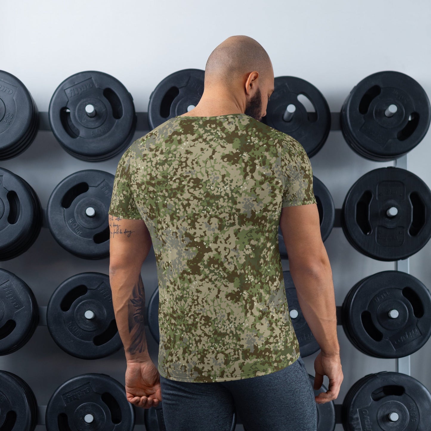 German Multitarn CAMO Mens Athletic T-shirt - T-Shirts