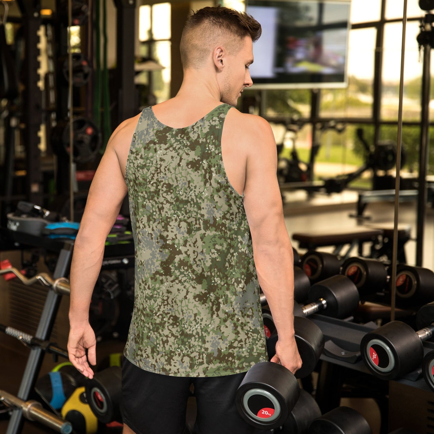 German Multitarn CAMO Unisex Tank Top - Tops