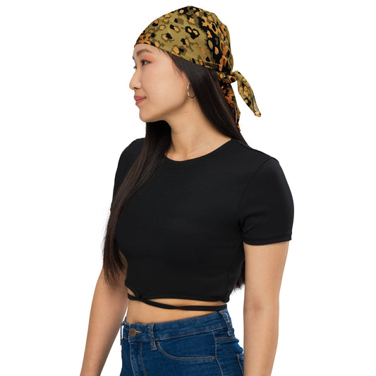 German Oak Leaf Eichenlaubmuster Autumn CAMO Bandana