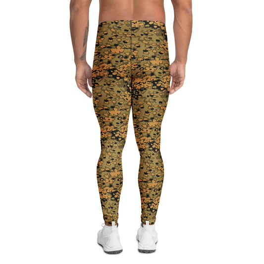 German Oak Leaf Eichenlaubmuster Autumn CAMO Mens Leggings