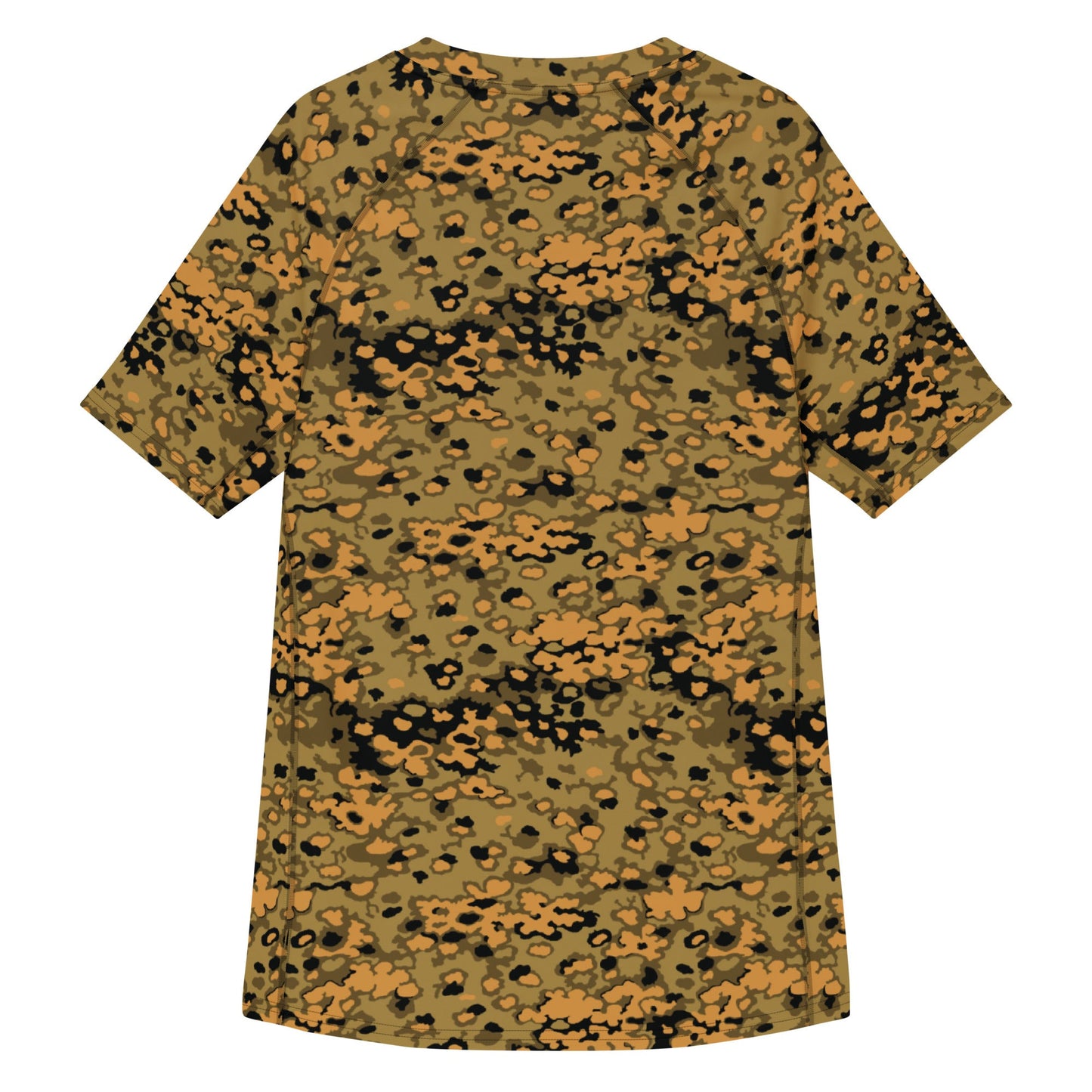 German Oak Leaf Eichenlaubmuster Autumn CAMO Mens Short-Sleeve Rash Guard