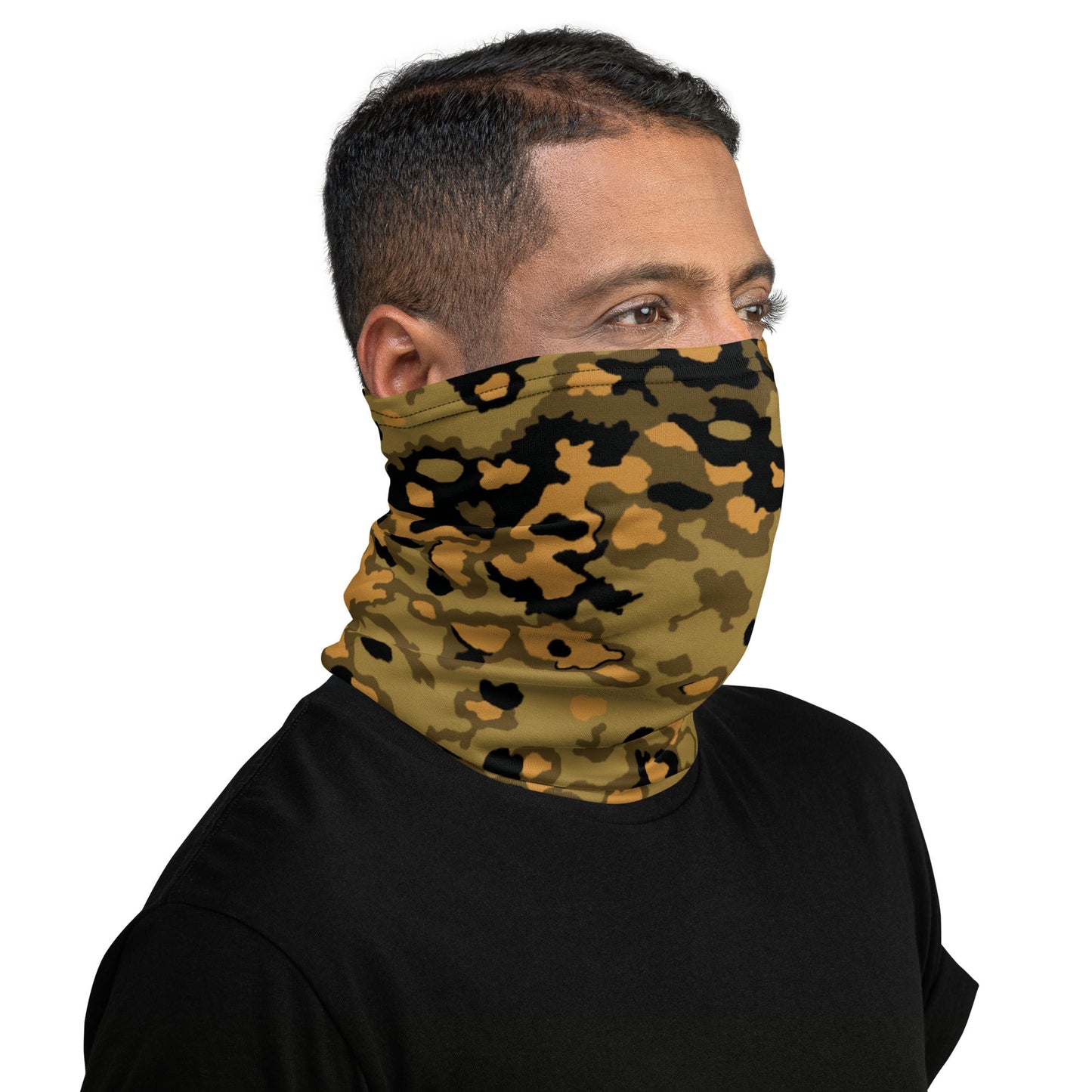 German Oak Leaf Eichenlaubmuster Autumn CAMO Neck Gaiter Gaiters