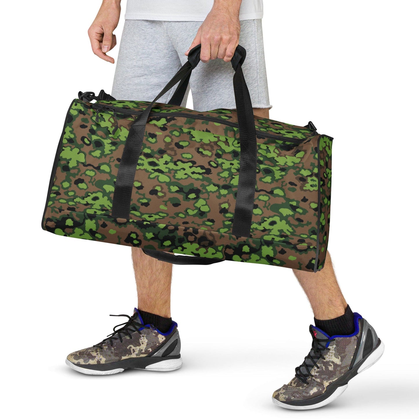 German Oak Leaf Eichenlaubmuster Spring CAMO Duffle bag - Bags