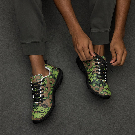German Oak Leaf Eichenlaubmuster Spring CAMO Mens Athletic Shoes