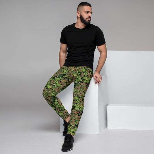 German Oak Leaf Eichenlaubmuster Spring CAMO Mens Joggers