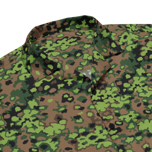 German Oak Leaf Eichenlaubmuster Spring CAMO Unisex button shirt - Button Shirts