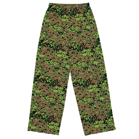 German Oak Leaf Eichenlaubmuster Spring CAMO Unisex Wide-Leg Leisure Pants
