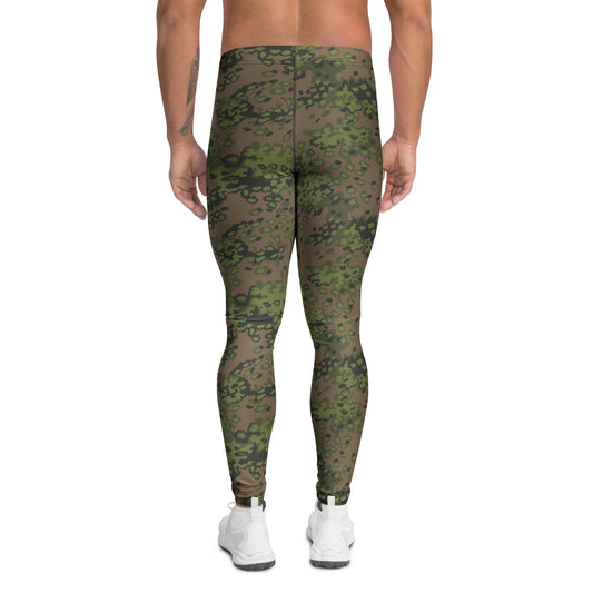 German Oak Leaf Eichenlaubmuster Summer CAMO Mens Leggings