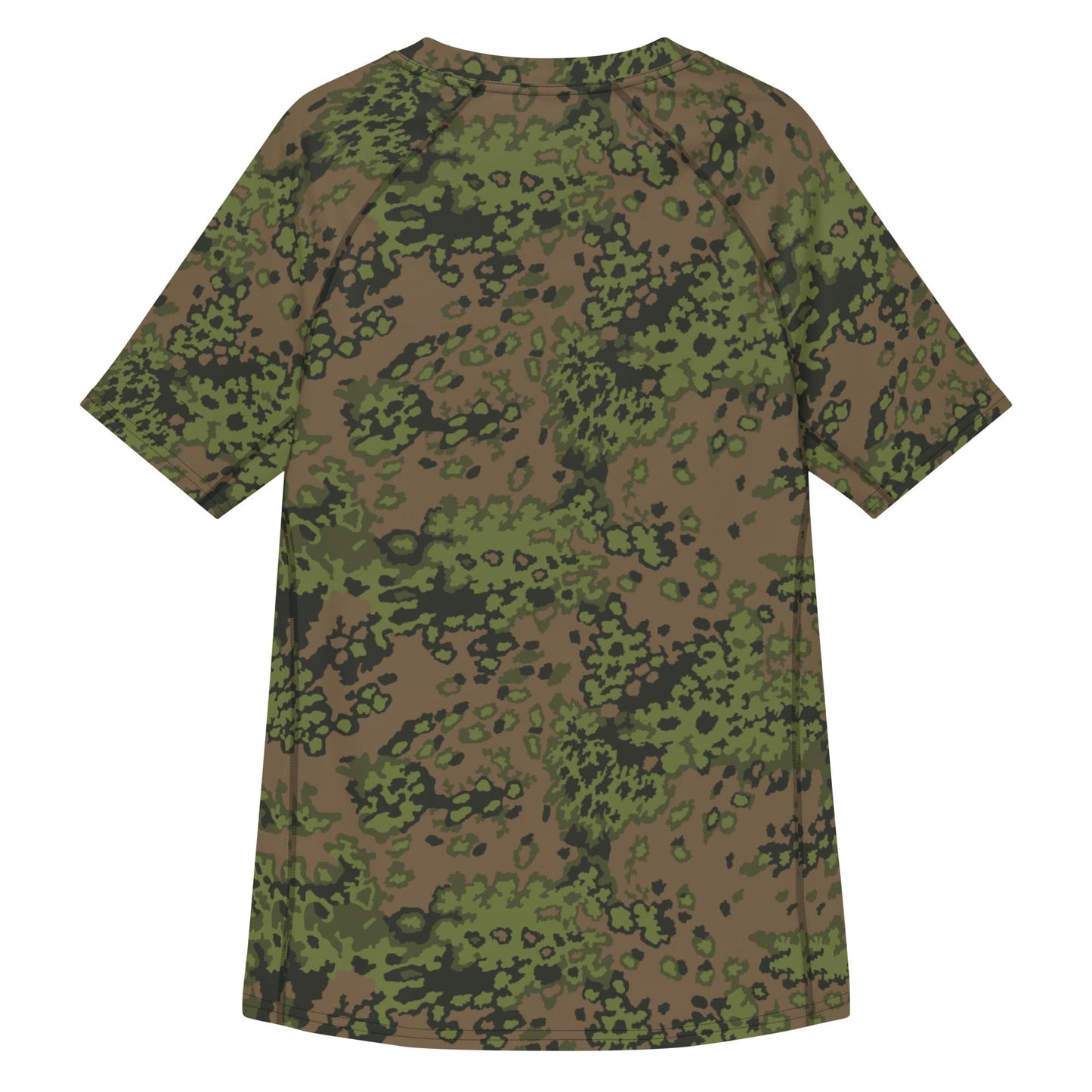German Oak Leaf Eichenlaubmuster Summer CAMO Mens Short-Sleeve Rash Guard