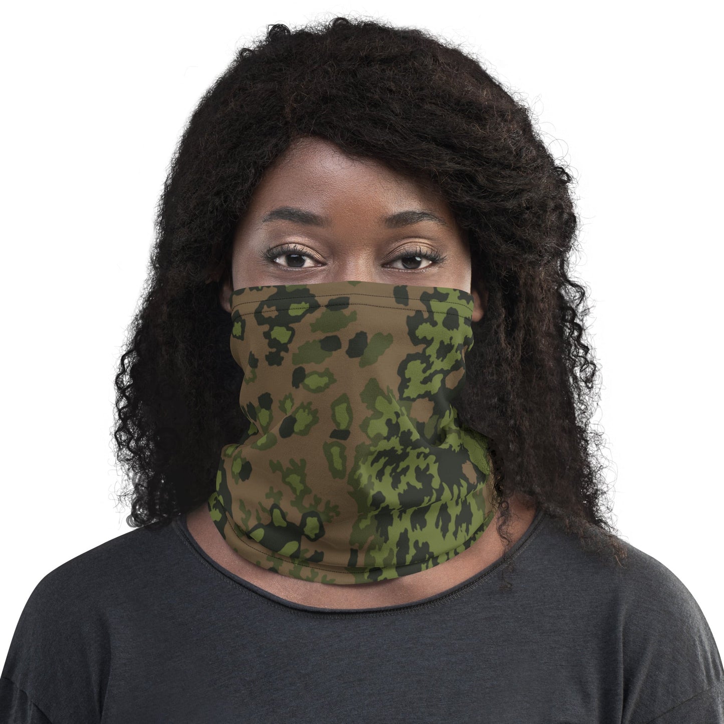 German Oak Leaf Eichenlaubmuster Summer CAMO Neck Gaiter - Gaiters