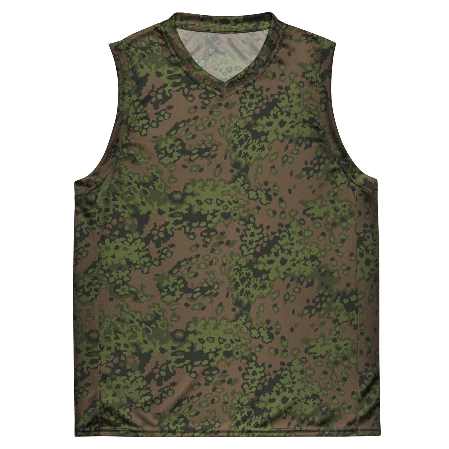 German Oak Leaf Eichenlaubmuster Summer CAMO Unisex Basketball Jersey