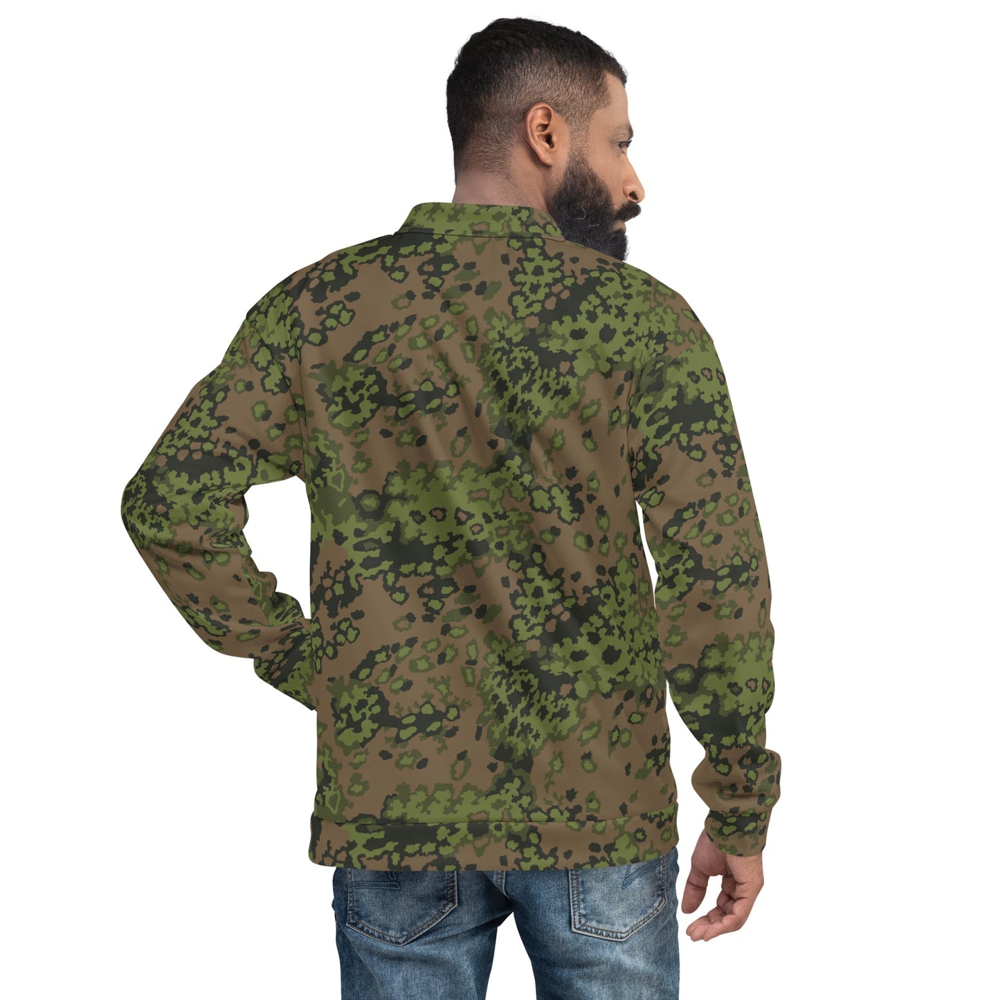 German Oak Leaf Eichenlaubmuster Summer CAMO Unisex Bomber Jacket - Jackets