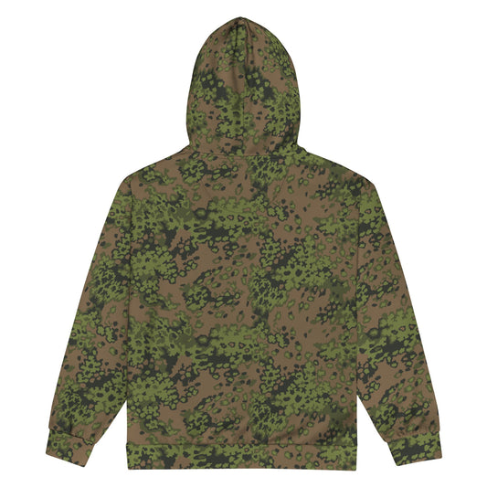 German Oak Leaf Eichenlaubmuster Summer CAMO Unisex Zip Hoodie