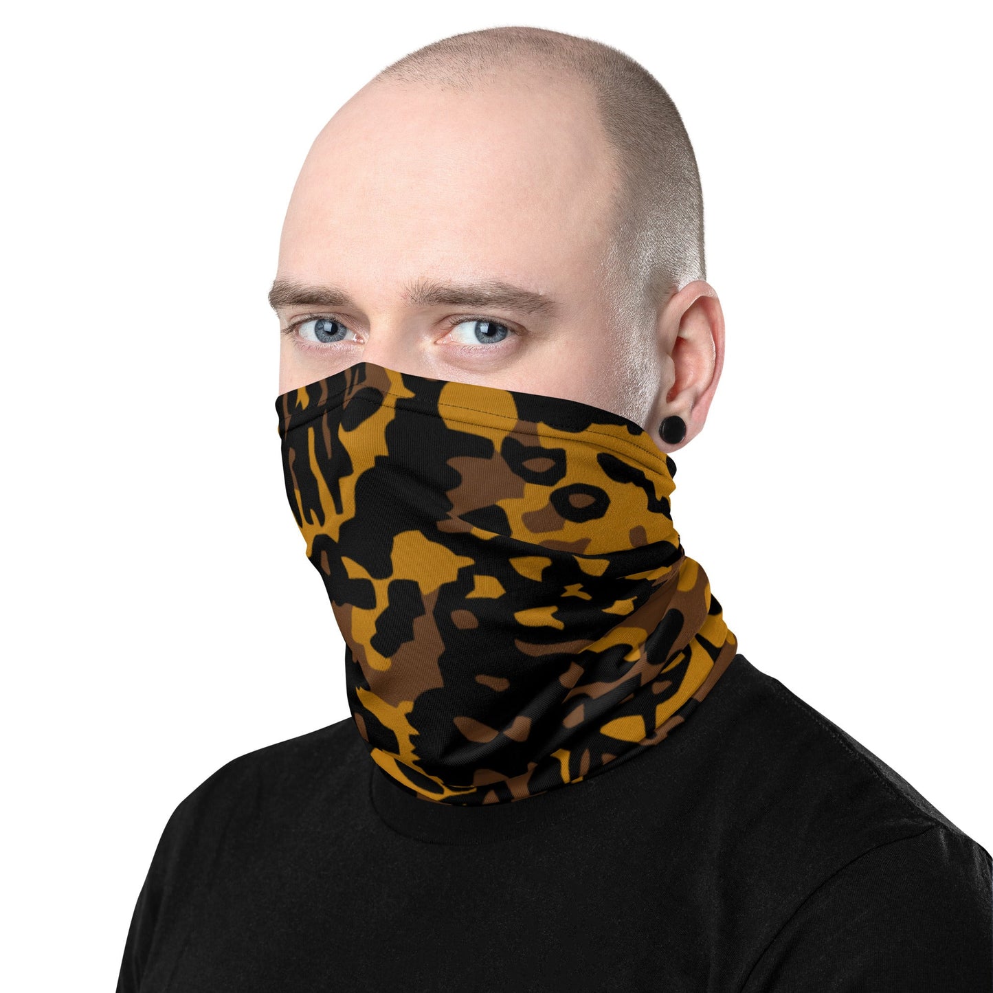 German Palm Tree Palmenmuster Autumn CAMO Neck Gaiter - Gaiters