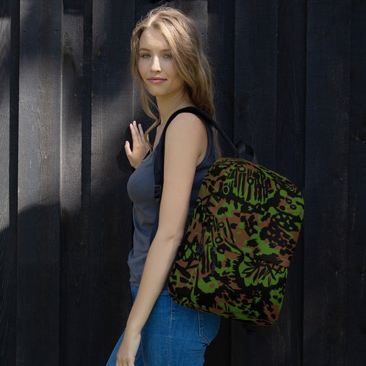 German Palm Tree Palmenmuster Spring CAMO Backpack