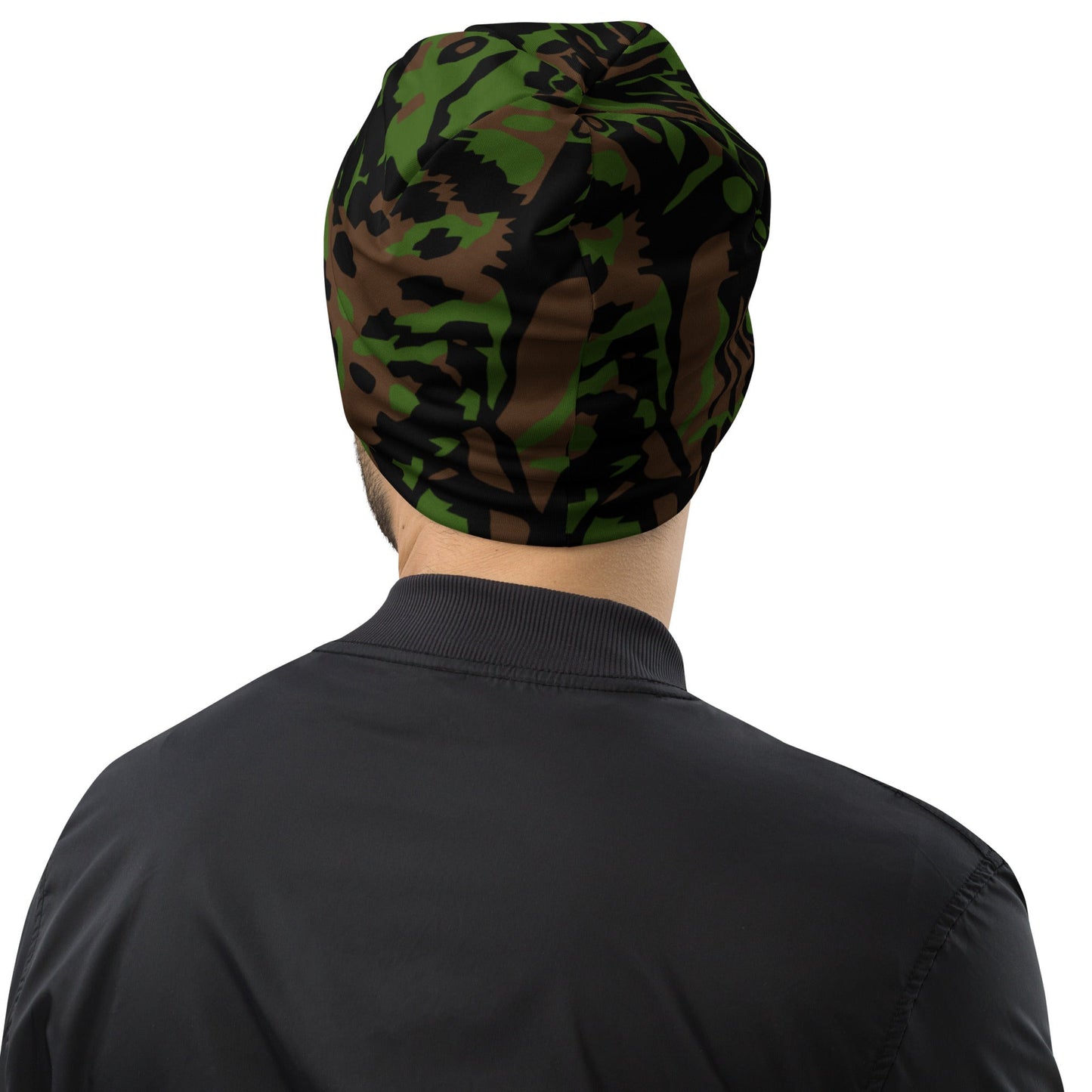 German Palm Tree Palmenmuster Spring CAMO Beanie - Beanies