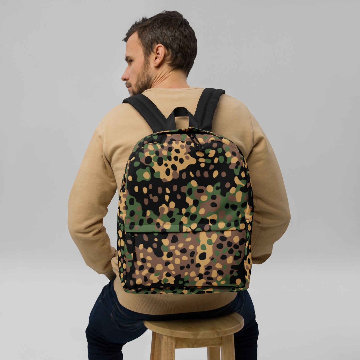 German Pea Dot Erbsenmuster CAMO Backpack
