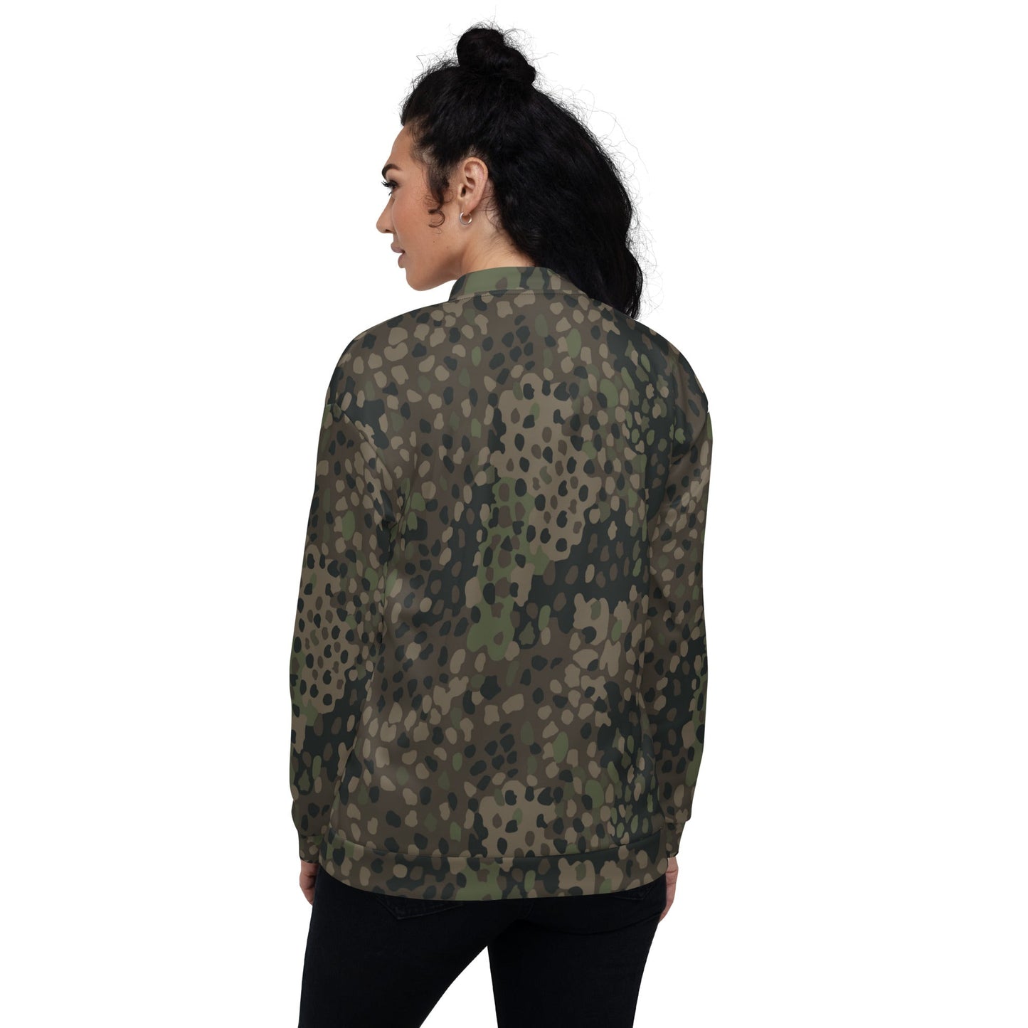 German Pea Dot Erbsenmuster Pattern 44 CAMO Unisex Bomber Jacket - Jackets