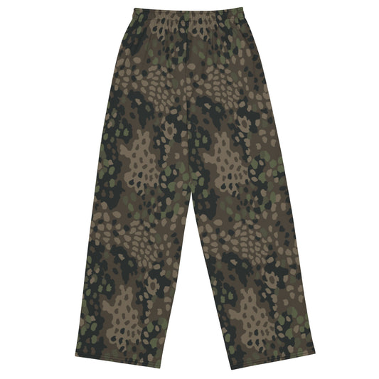German Pea Dot Erbsenmuster Pattern 44 CAMO unisex wide leg pants Wide Pants