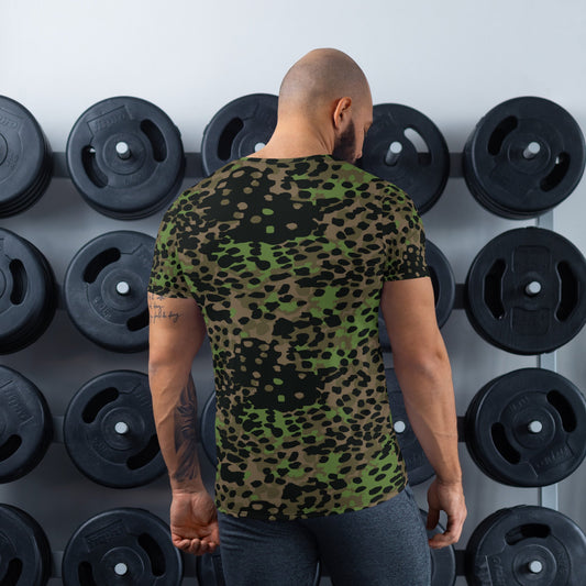 German Plane Tree Platanenmuster Spring CAMO Mens Athletic T-shirt - T-Shirts