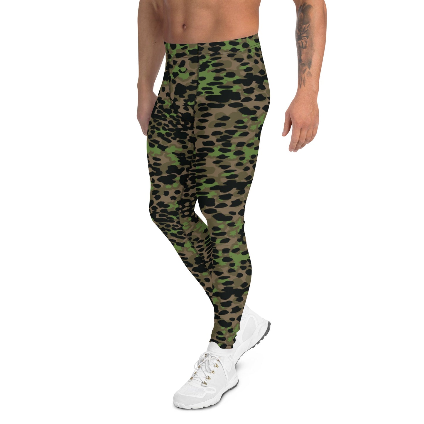 German Plane Tree Platanenmuster Spring CAMO Mens Leggings