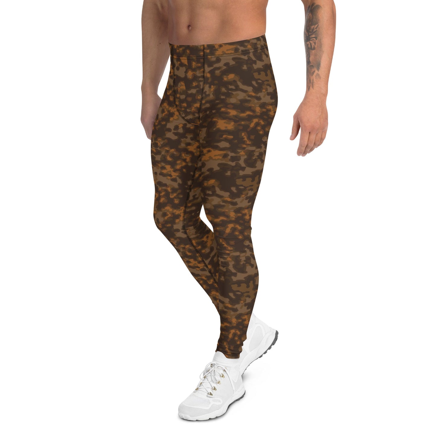 German Rauchtarnmuster Autumn CAMO Mens Leggings