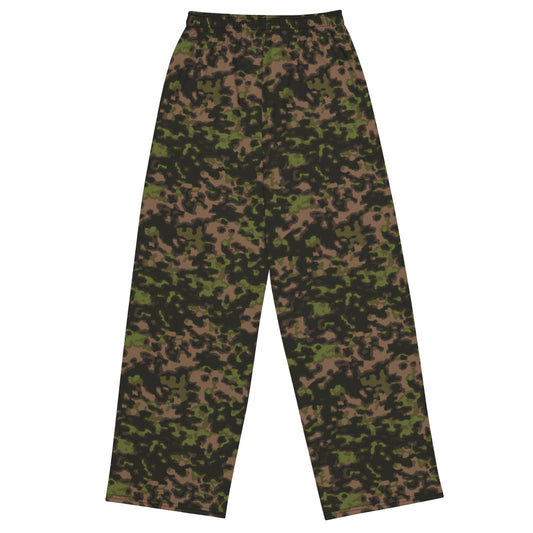 German Rauchtarnmuster Spring CAMO unisex wide-leg pants - Wide-leg Pants