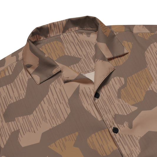 German Splittermuster 1931 Autumn CAMO Unisex button shirt - Button Shirts