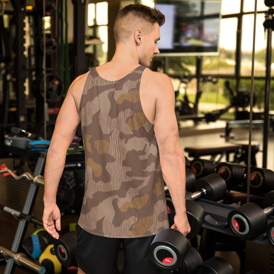 German Splittermuster 1931 Autumn CAMO Unisex Tank Top - Tops