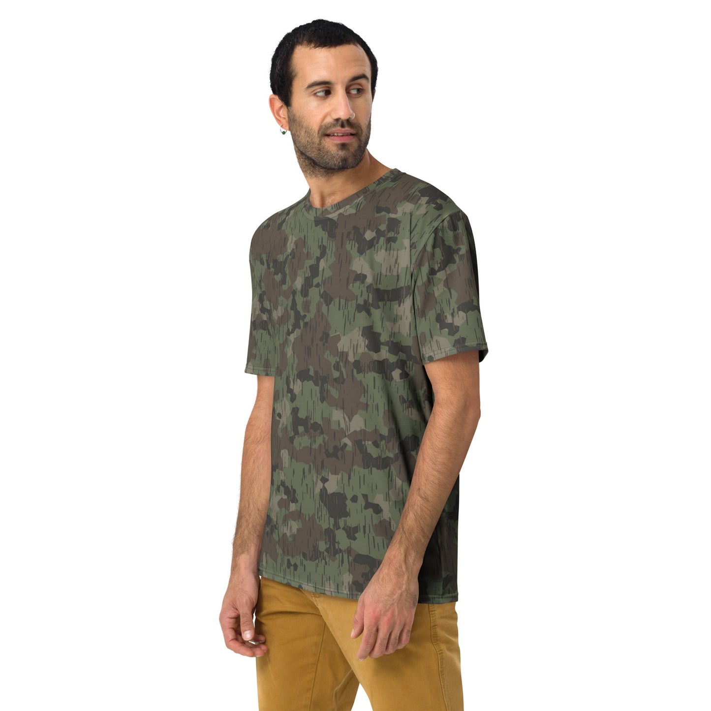 German Splittermuster Fractal Rain CAMO Mens t-shirt - T-Shirts