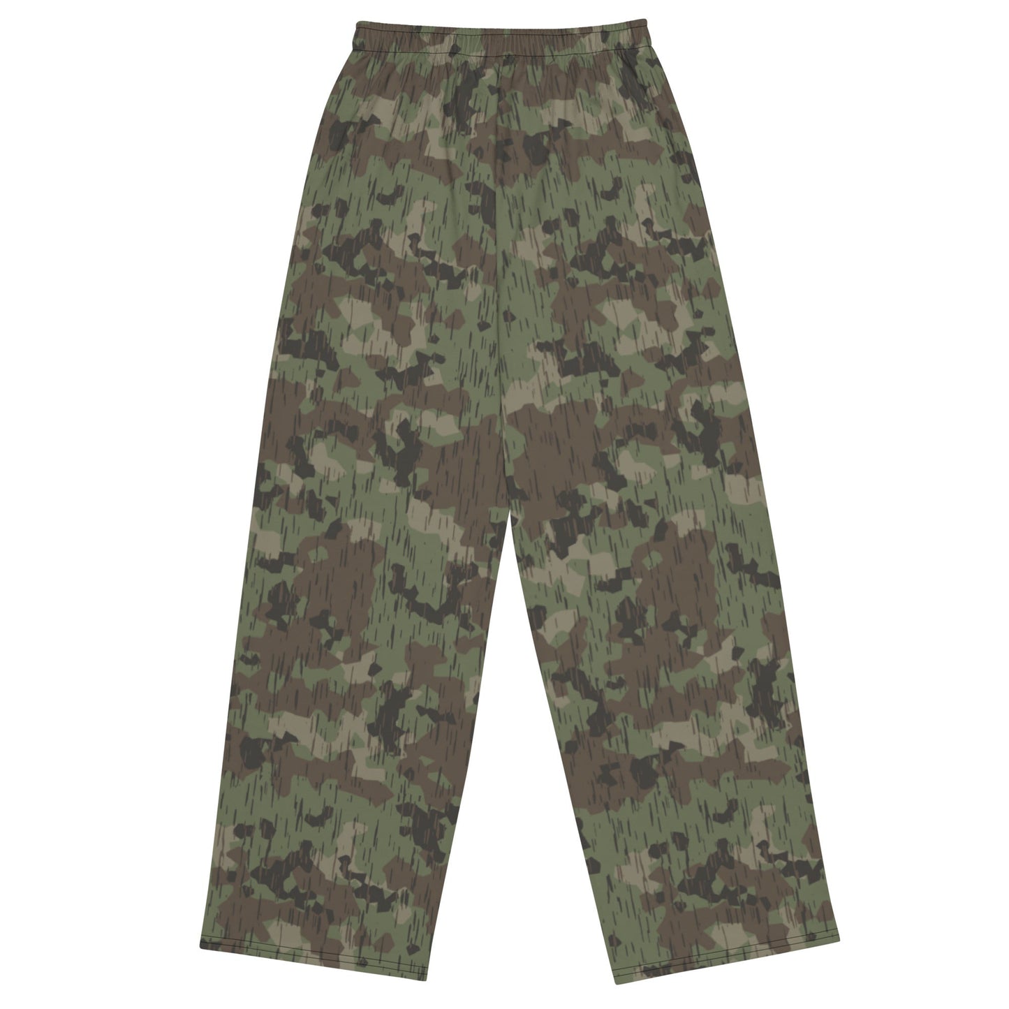 German Splittermuster Fractal Rain CAMO unisex wide-leg pants - Wide-leg Pants