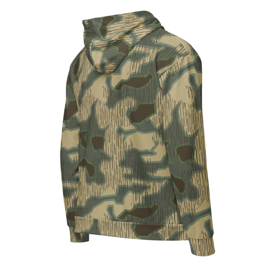 German Splittermuster Multi-terrain CAMO Unisex zip hoodie - Zip Hoodies