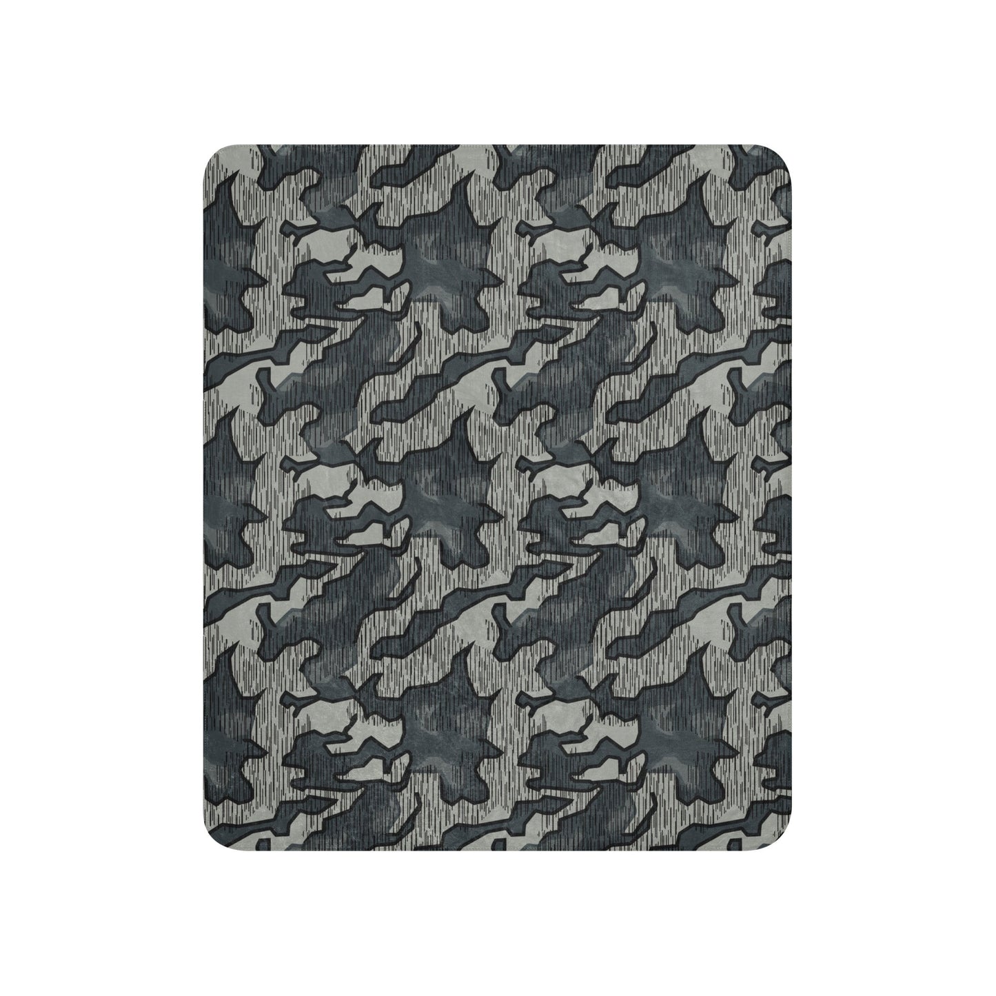 German Splittermuster Urban CAMO Sherpa blanket - Blankets