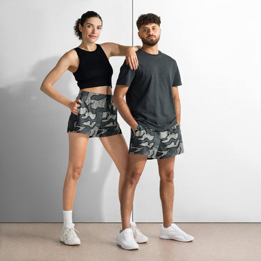 German Splittermuster Urban CAMO Unisex Athletic Shorts