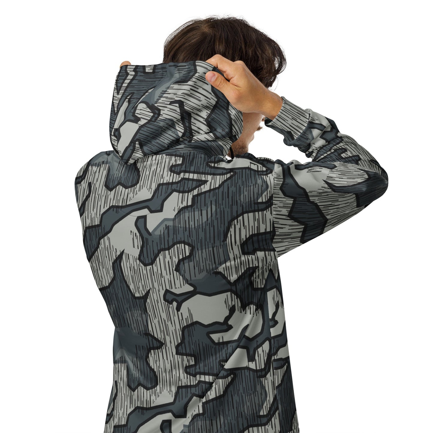 German Splittermuster Urban CAMO Unisex zip hoodie - Zip Hoodies